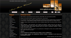 Desktop Screenshot of galeria-amw.pl